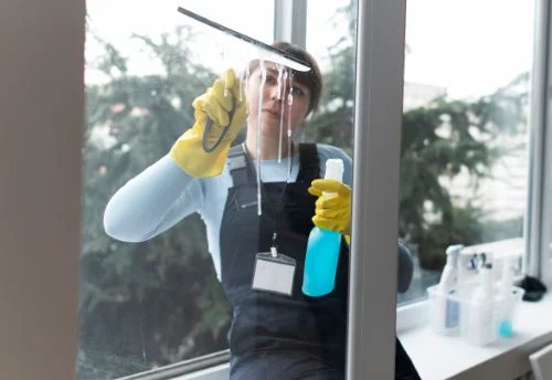 Nettoyage de vitres intérieures et extérieures à Essouvert